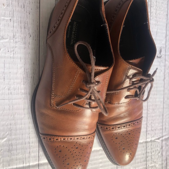 🌿 RODD & GUNN 🌿 men’s Italian leather brogues size 41 - Picture 2 of 7